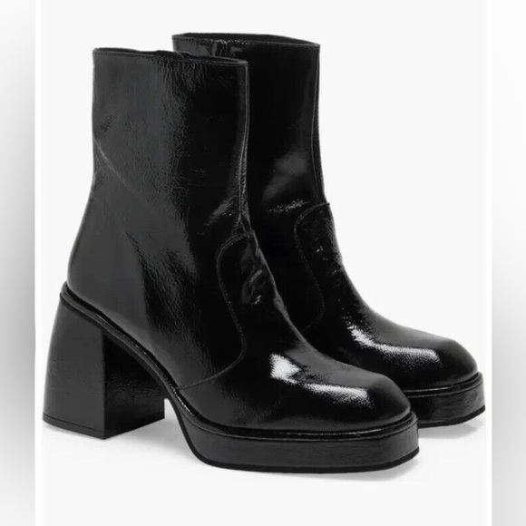 Free People Women's Ruby Shine Platform Boot White EU 40/ Size US 10 $288 - Picture 1 of 13